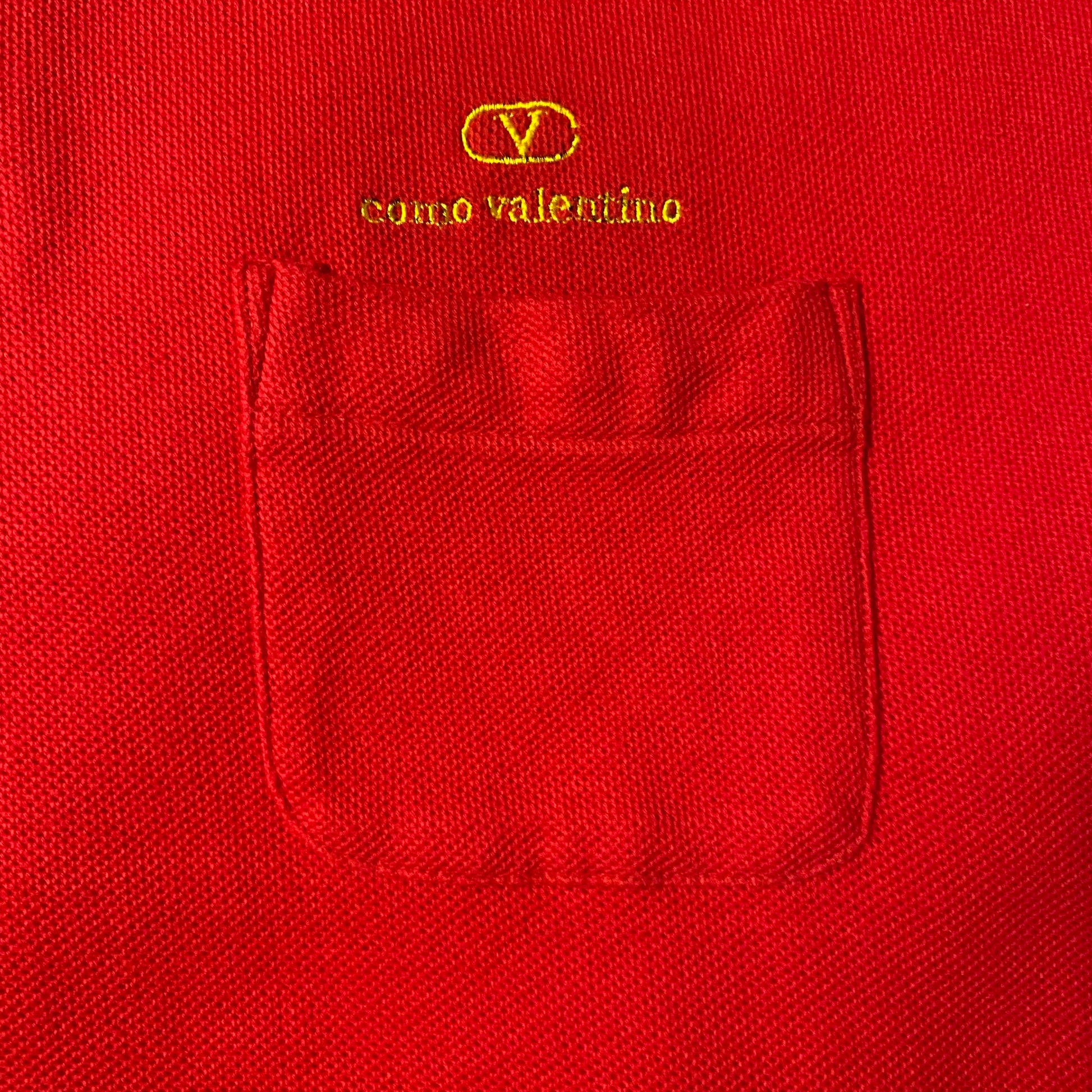 como valentino One point Logo S/S Polo Shirt – memória