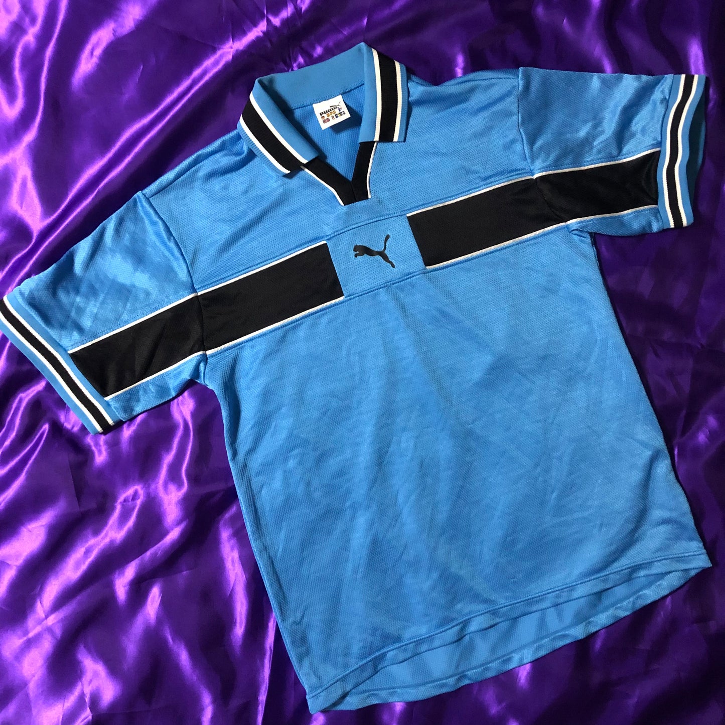PUMA 90s ヒットユニオン社製 襟付きゲームシャツ サッカーシャツ #24