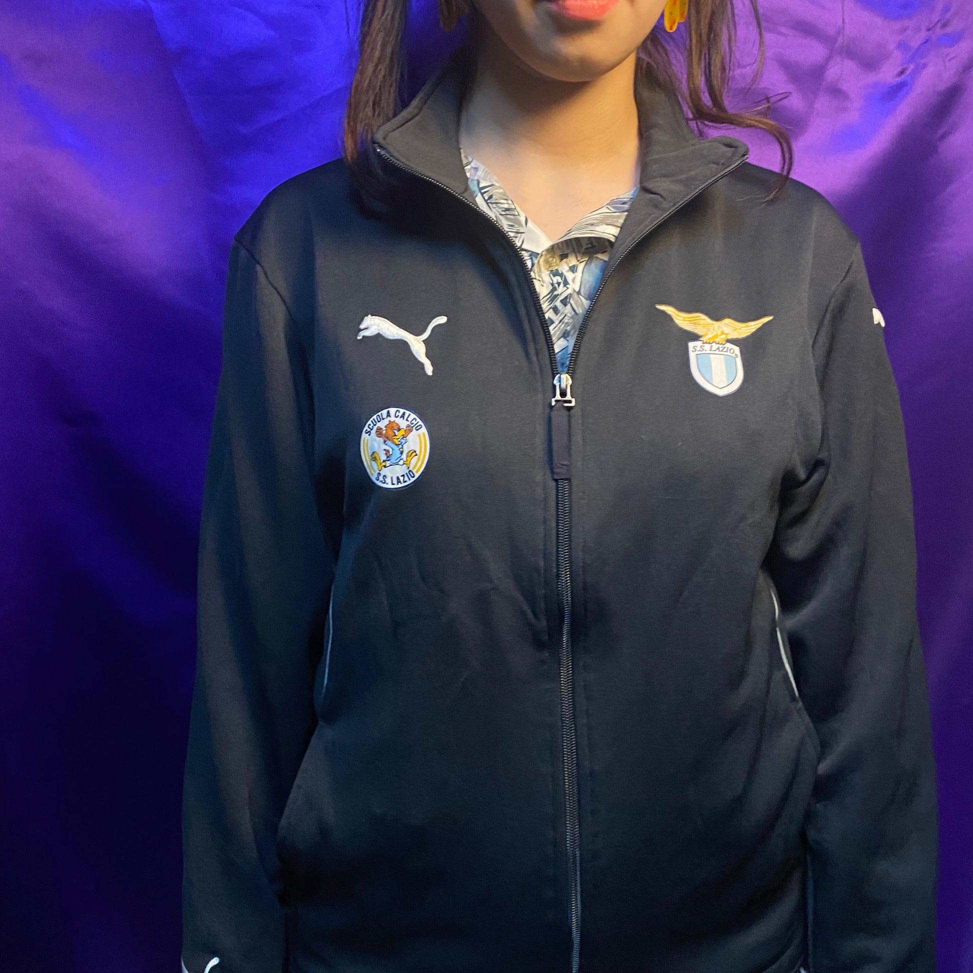 PUMA 「S.S.LAZIO」Track Jacket – memória PUMA 「S.S.LAZIO」Track Jacket – memória