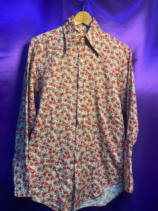 Paul Smith Flower Pattern L/S Shirts